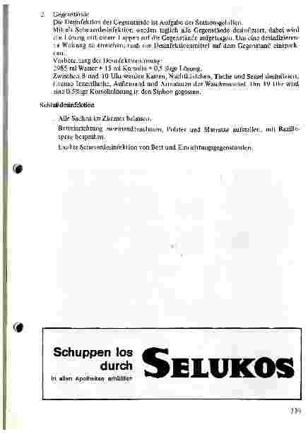 Vorschauseite 3: Hygieneplan bei Infektion mit Pseudomonas aeruginosa (B. pyocyaneum)
