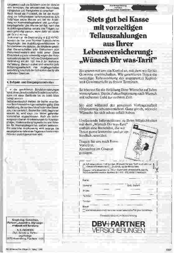 Vorschauseite 2: Das neue Krankenpflegegesetz Das neue Gesetz über die Berufe in der Krankenpflege