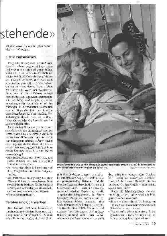 Vorschauseite 2: Als Pflegende seid ihr Aussenstehende