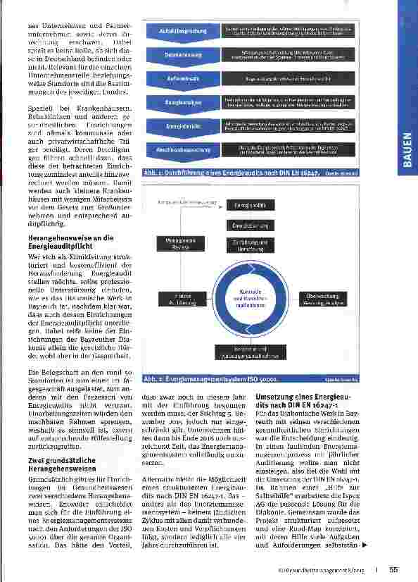 Vorschauseite 2: Energieauditpflicht in der Gesundheitswirtschaft