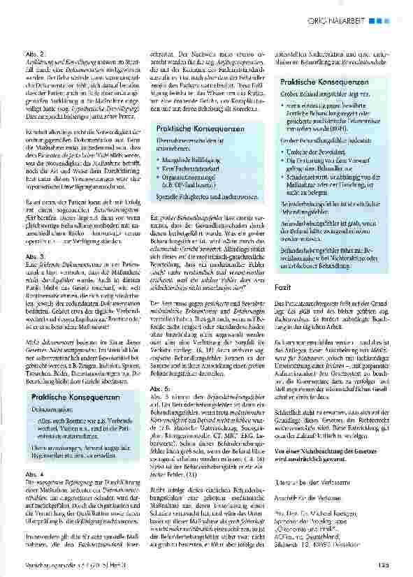 Vorschauseite 3: Patientenrechte - Arztpflichten