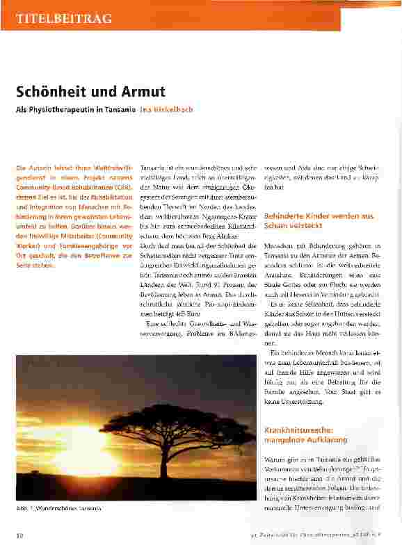 Vorschauseite 1: Schönheit und Armut
