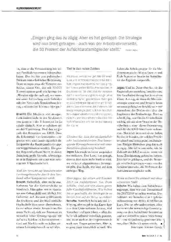Vorschauseite 3: Jagau, Schulte und Bracht geben Gas