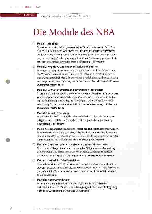 Vorschauseite 3: Mobilität bedeutet Selbstständigkeit