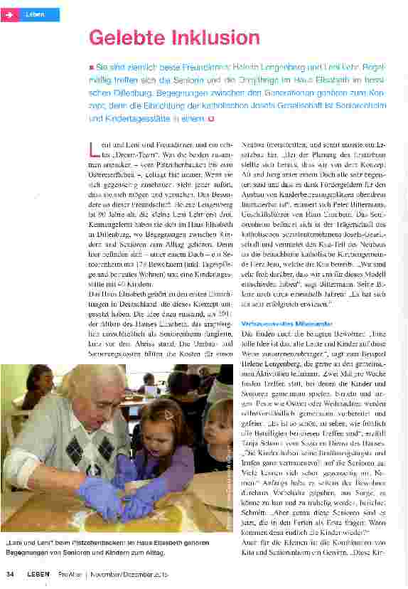 Vorschauseite 1: Gelebte Inklusion