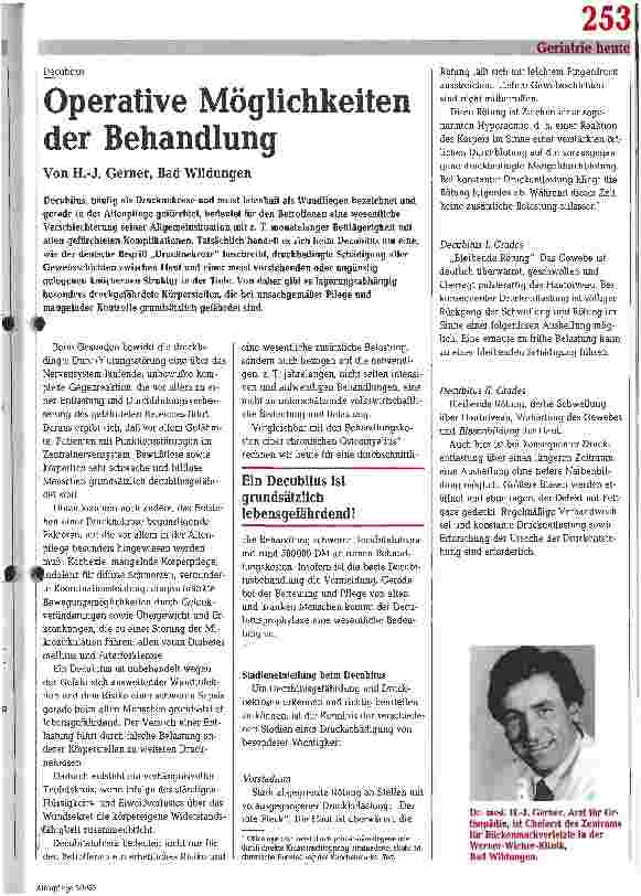 Vorschauseite 1: Operative Möglichkeiten der Behandlung