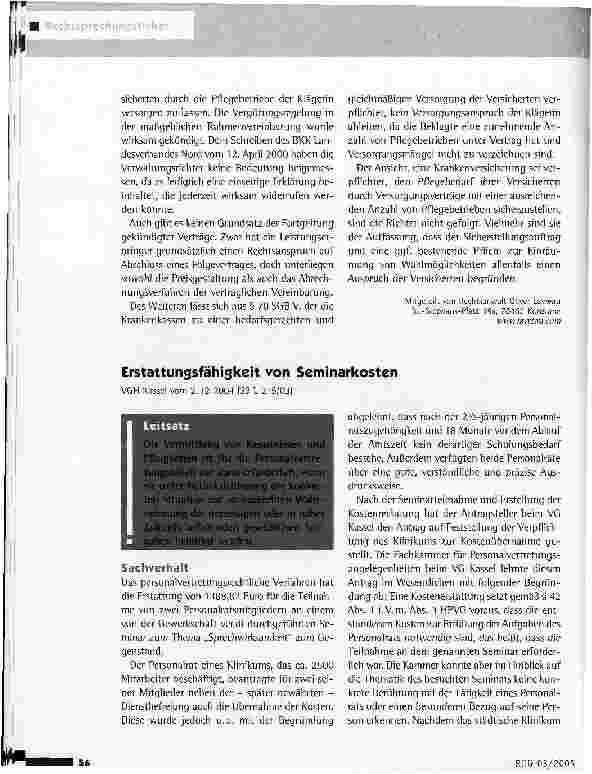 Vorschauseite 2: Keine Fortgeltung gekündigter Versorgungsverträge