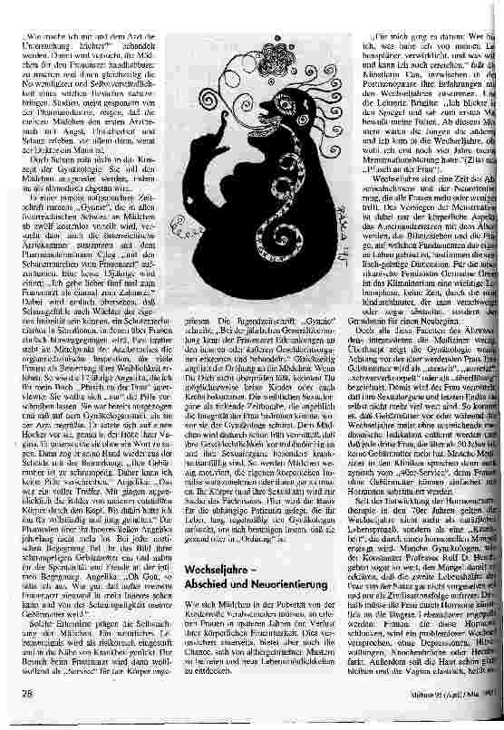 Vorschauseite 3: Moderne Rituale Der medizinische Blick auf Pubertät und Wechseljahre