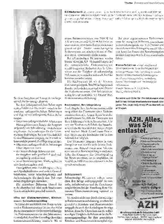 Vorschauseite 4: Steuern und Buchhaltung für selbstständige Hebammen