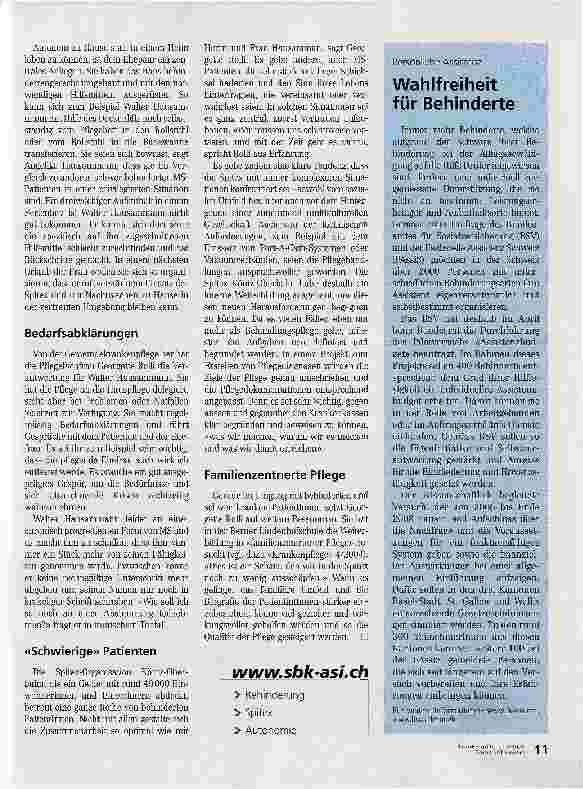 Vorschauseite 2: Trotzdem autonom zu Hause leben