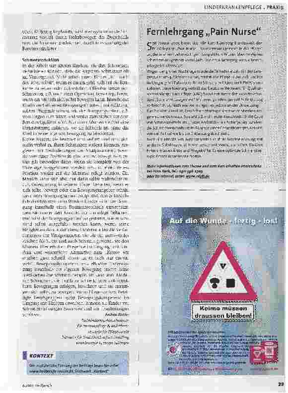 Vorschauseite 3: Kinästhetik Infant Handling in der Kinderkardiologie