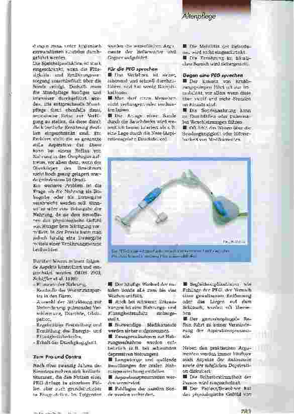 Vorschauseite 2: Der PEG-Konflikt