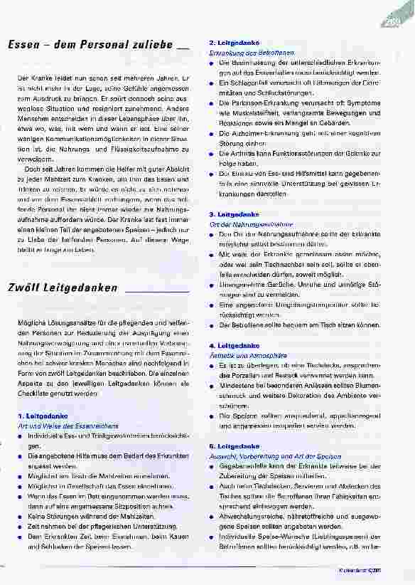 Vorschauseite 3: Hungern als Signal