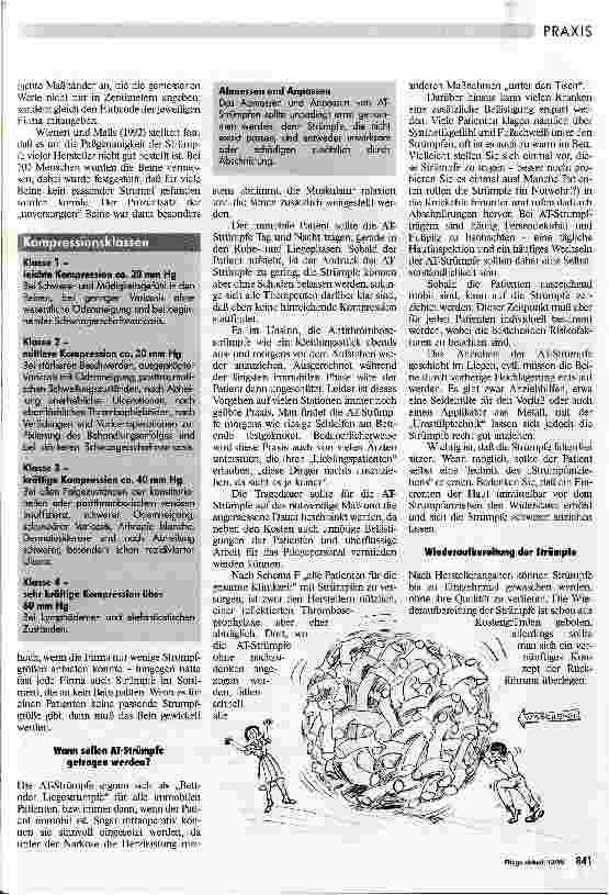 Vorschauseite 2: Thromboseprophylaxe - der aktuelle Stand Rund um den Antithrombose-Strumpf, Teil 2