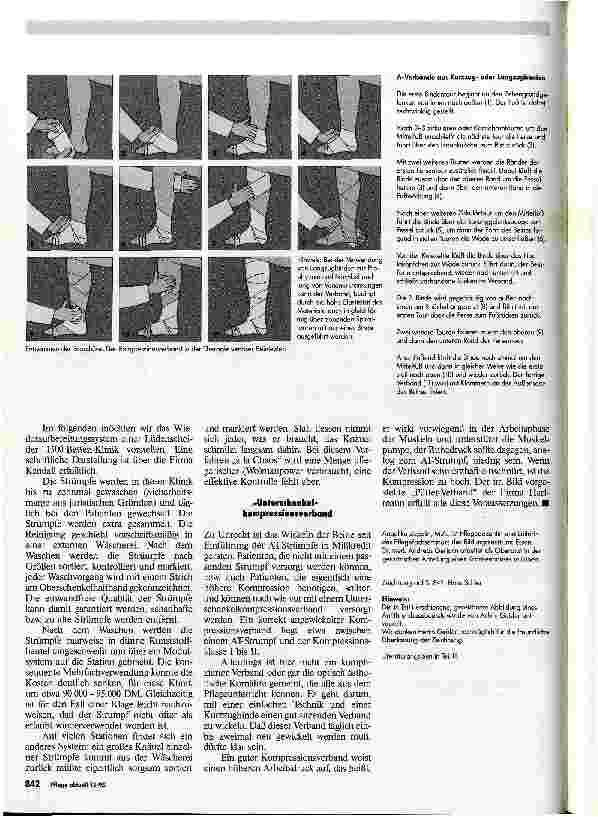 Vorschauseite 3: Thromboseprophylaxe - der aktuelle Stand Rund um den Antithrombose-Strumpf, Teil 2