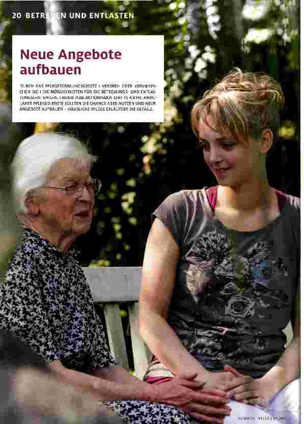 Vorschauseite 1: Neue Angebote aufbauen