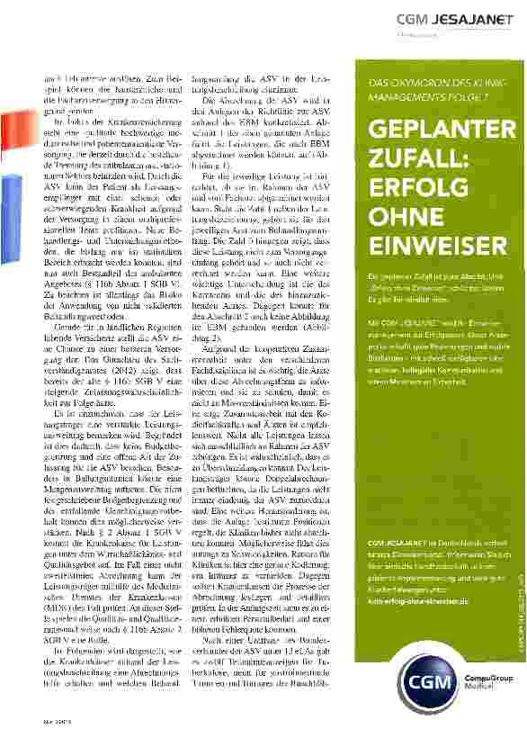 Vorschauseite 2: Grenzen sollen weichen