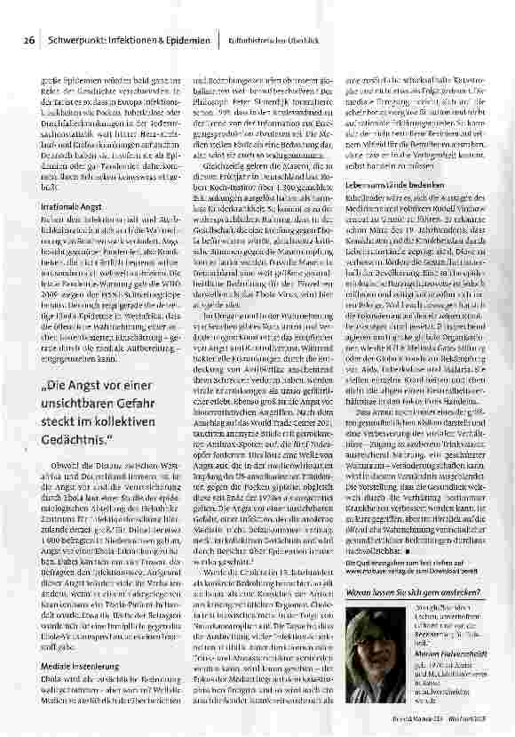 Vorschauseite 3: Zwischen Faszination und Panik