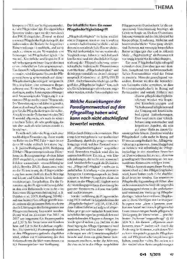 Vorschauseite 2: Pflegestärkungsgesetz II: Eine erstaunlich großzügige Reform