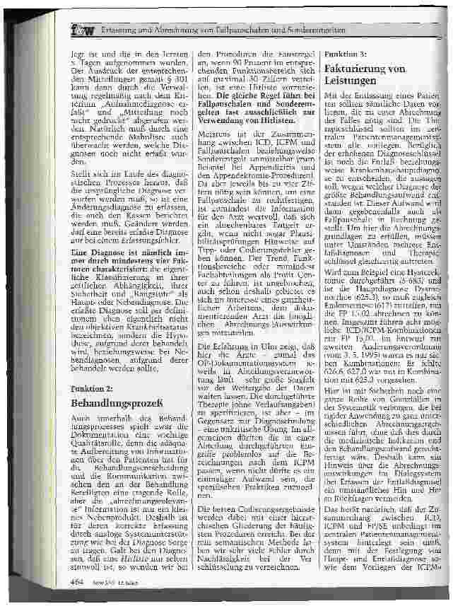 Vorschauseite 3: Erfassung und Abrechnung von Fallpauschalen und Sonderentgelten Optimierung des Geschäftsprozesses