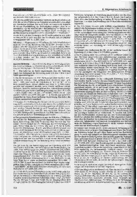 Vorschauseite 2: Befristetes Probearbeitsverhältnis - Schriftform