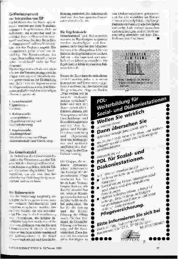 Vorschauseite 3: Ein neues Angebot entwickeln Zeitintensive Pflege I
