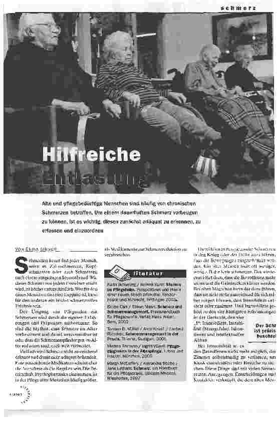 Vorschauseite 1: Hilfreiche Entlastung