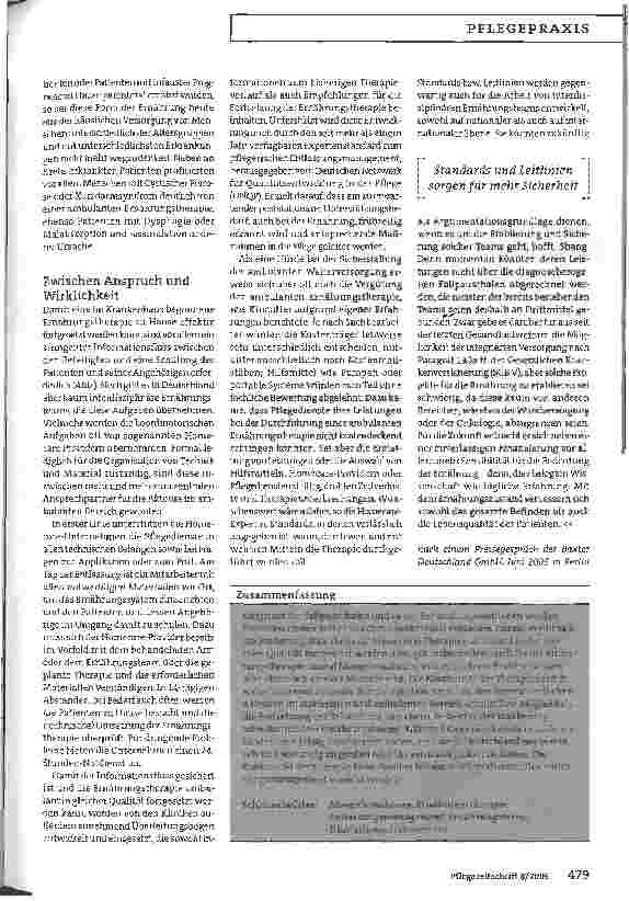 Vorschauseite 4: Mehr Behandlungsund Lebensqualität