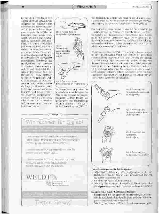 Vorschauseite 2: Krankengymnastik/Physiotherapie für die rheumatische Hand