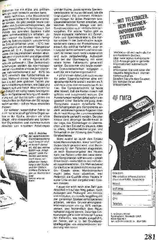 Vorschauseite 4: Speisenverteilsysteme: Bindglied zwischen Küche und Patient