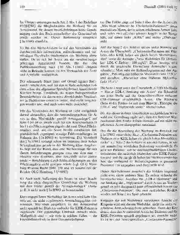Vorschauseite 5: Werben für nicht zugelassene Indikation