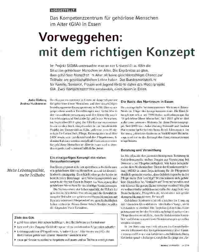 Vorschauseite 1: Vorweggehen: mit dem richtigen Konzept zu neuen Ufern