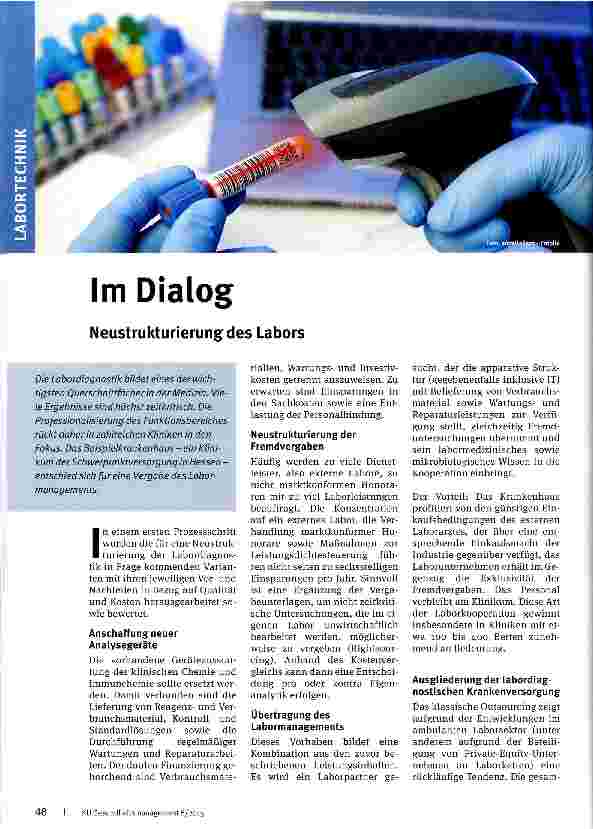 Vorschauseite 1: Im Dialog