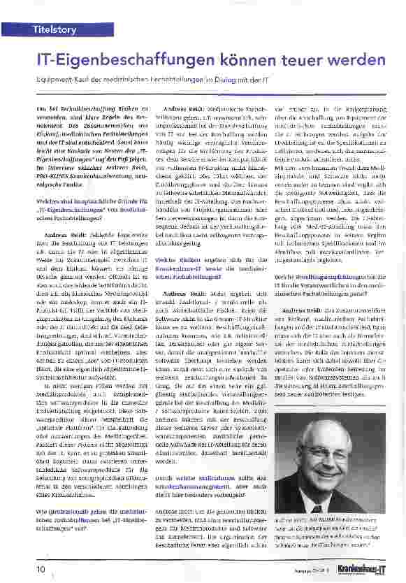 Vorschauseite 1: IT-Eigenbeschaffungen können teuer werden