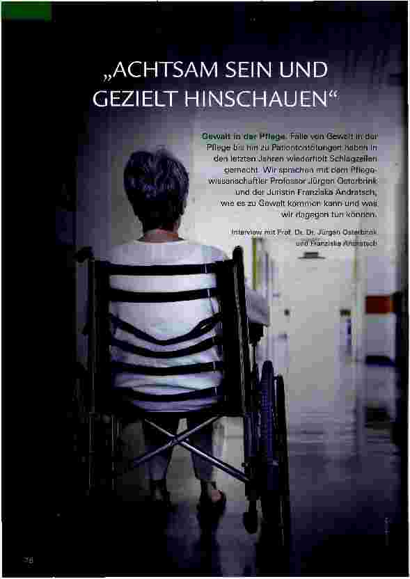 Vorschauseite 1: ACHTSAM SEIN UND GEZIELT HINSCHAUEN