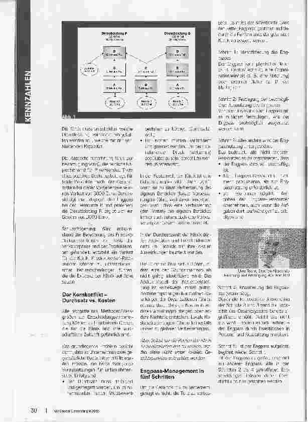 Vorschauseite 3: ToC im ControllingKennzahlen in der Klinik -Albtraum oder Quantensprung?