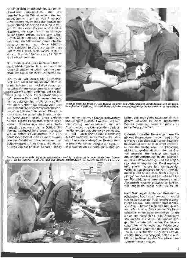 Vorschauseite 2: Das Städtische Krankenhaus Solingen