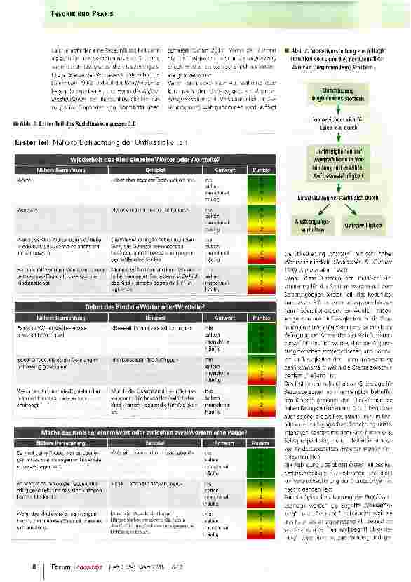Vorschauseite 3: Instrumente zur Früherkennung und Früherfassung des beginnenden Stotterns