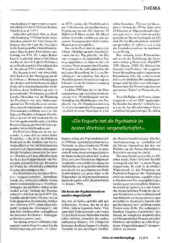 Vorschauseite 2: Die Forderungen sind noch nicht erfüllt