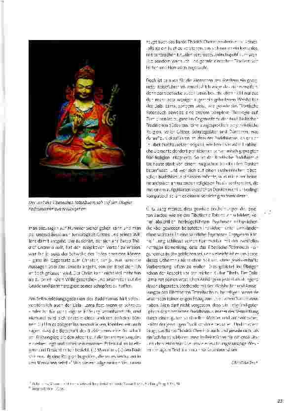 Vorschauseite 4: Das Tibetische Totenbuch -ein Reiseführer ins Jenseits?