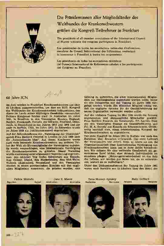 Vorschauseite 1: 66 Jahre ICN