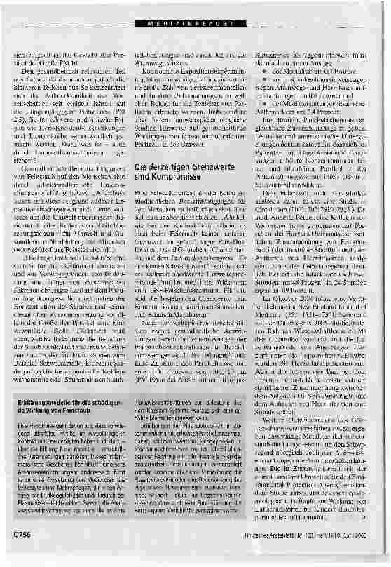 Vorschauseite 2: Feinstäube - Winzlinge mit großer Wirkung