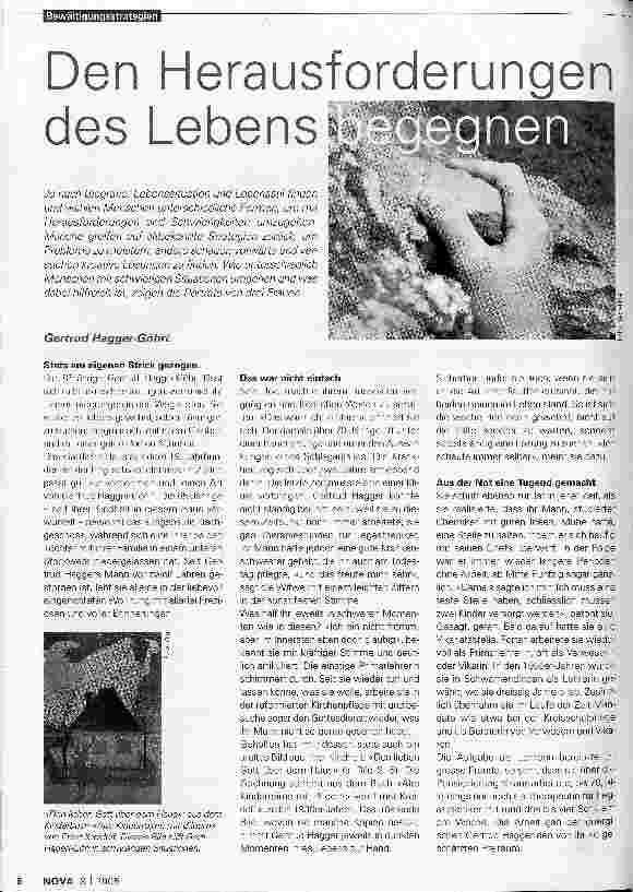 Vorschauseite 1: Den Herausforderungen des Lebens begegnen