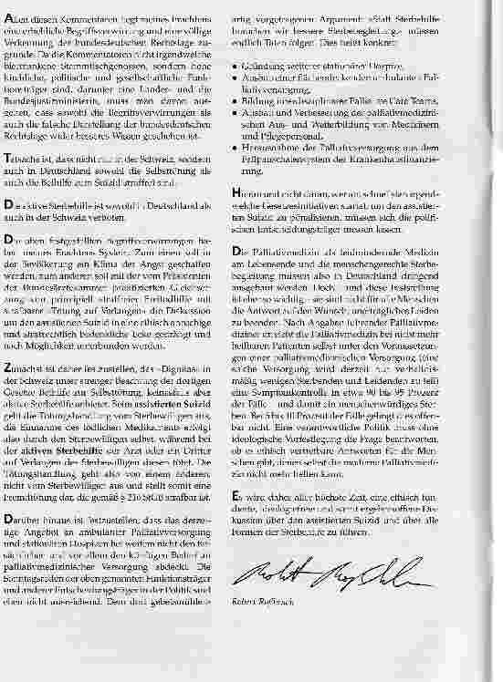 Vorschauseite 2: Dignitas und der bundesdeutsche Fundamentalismus