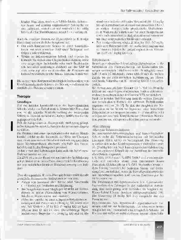 Vorschauseite 3: Zur Diagnostik und Therapie der SchockformenEmpfehlungen der Interdisziplinären Arbeitsgruppe Schock der DIVI - Teil VII Besonderheiten im Kindesalter