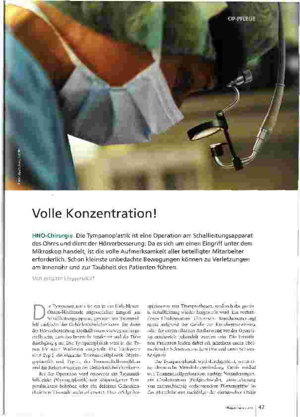 Vorschauseite 1: Volle Konzentration!