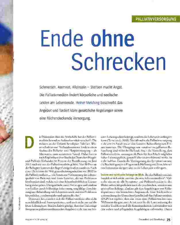 Vorschauseite 2: Ende ohne Schrecken