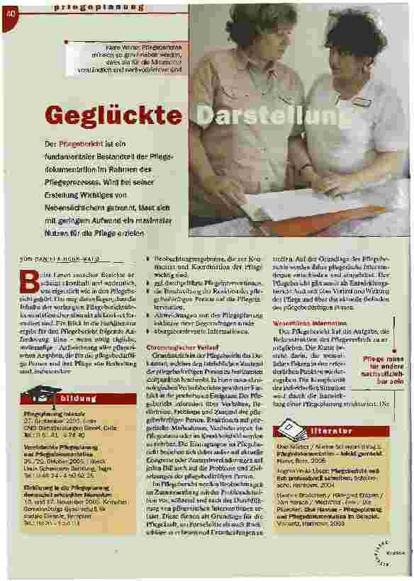 Vorschauseite 1: Geglückte Darstellung