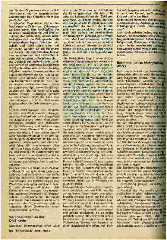 Vorschauseite 2: Aspekte der gerontologischen Grundlagenforschung
