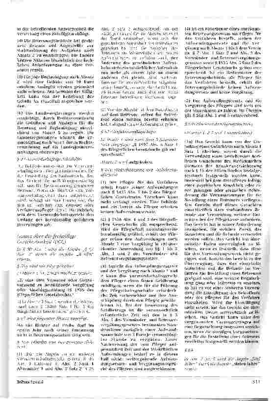 Vorschauseite 5: Gesetzesänderungen durch das2. Betreuungsrechtsänderungsgesetz (2. BtÄndG)